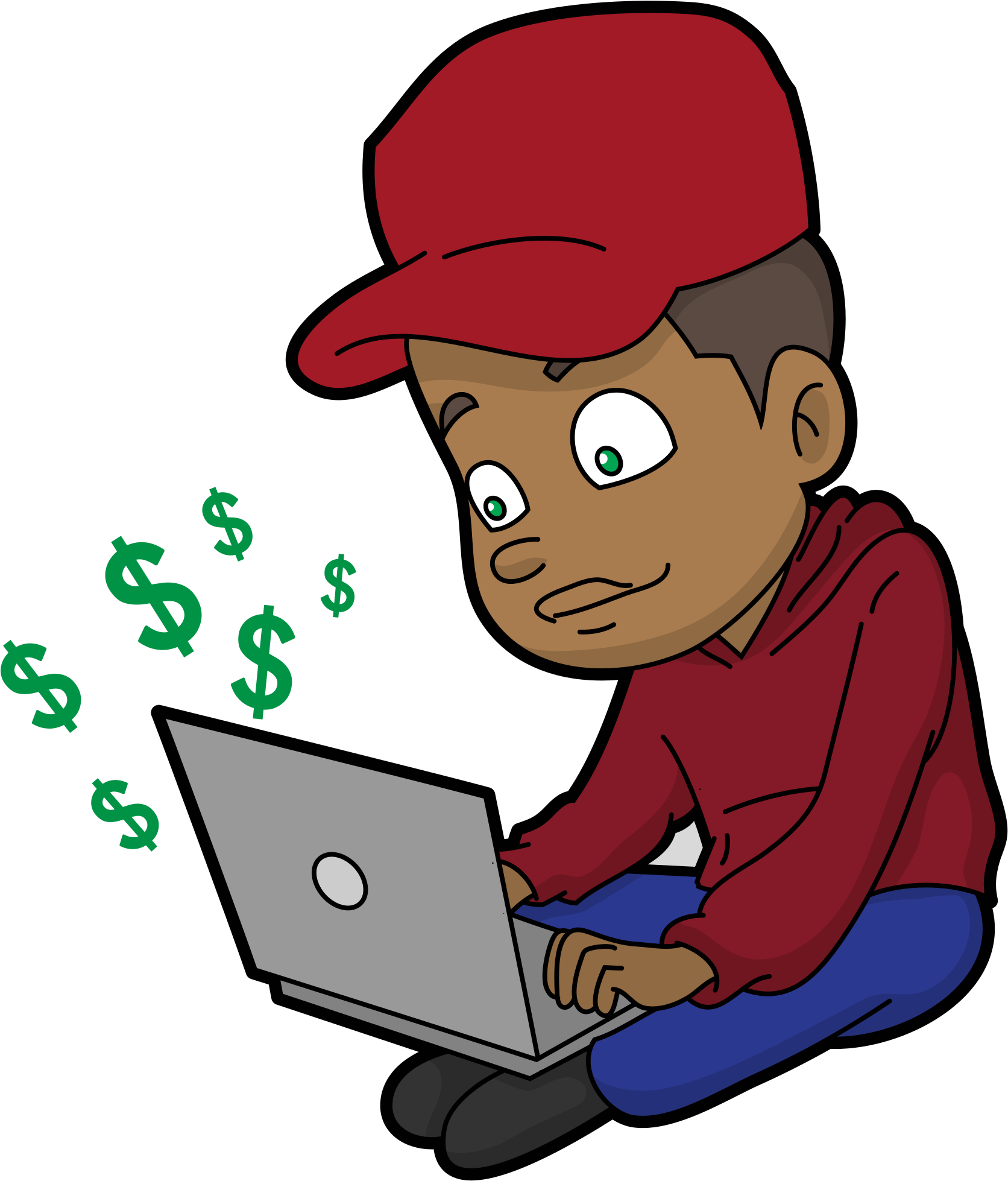 Open cartoon. Люди в интернете мультяшные. Мультик Learning. Низкий заработок клипарт. Интернет человек деньги мульт.
