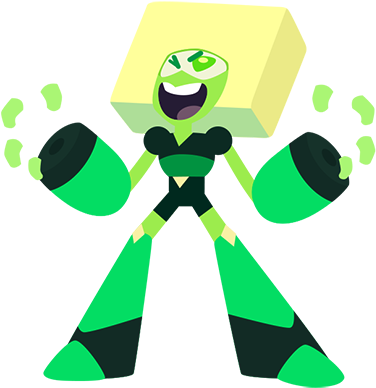 Peridot, Squaridot, And More Https - Attack The Light Steven Clipart (618x618), Png Download