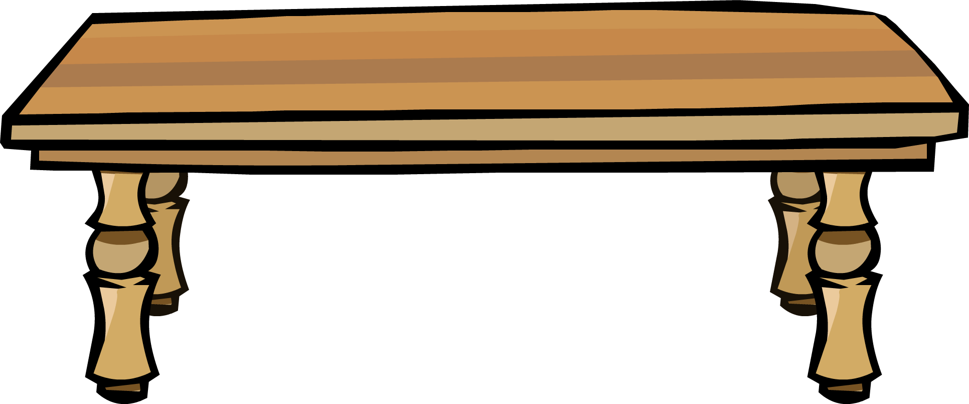 Dinner Png - Long Table Clipart Png Transparent Png (1932x805), Png Download