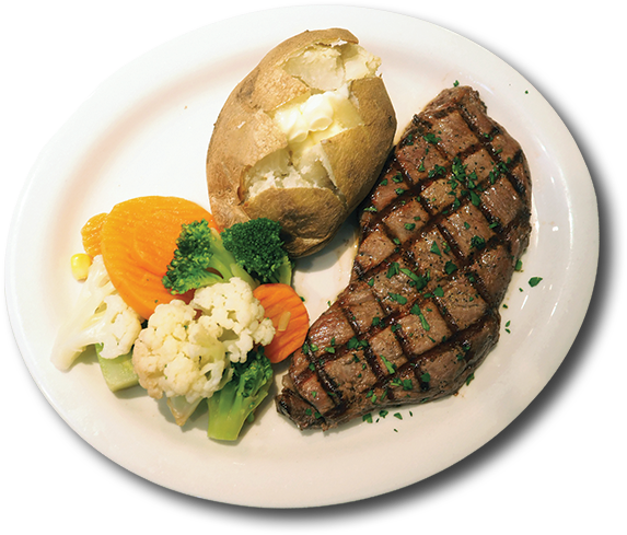 New York Strip Steak - Side Dish Clipart (600x600), Png Download