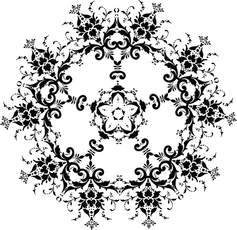 All Photo Clipart Grass Crown Wreath Flower Depositphotos - Circle Vector Png Floral Transparent Png (774x750), Png Download