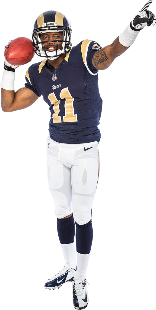 Austin Tavon - Rams Football Player Png Clipart (516x1024), Png Download
