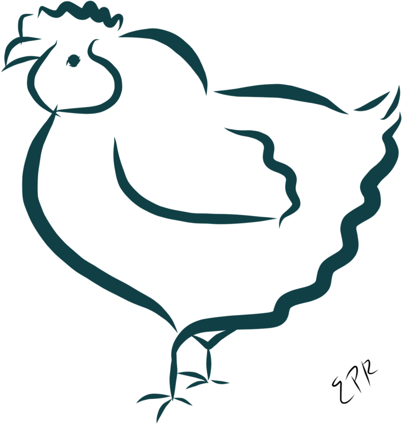 My Measurements Like A Broiler Chicken - Cartoon Clipart (1200x900), Png Download