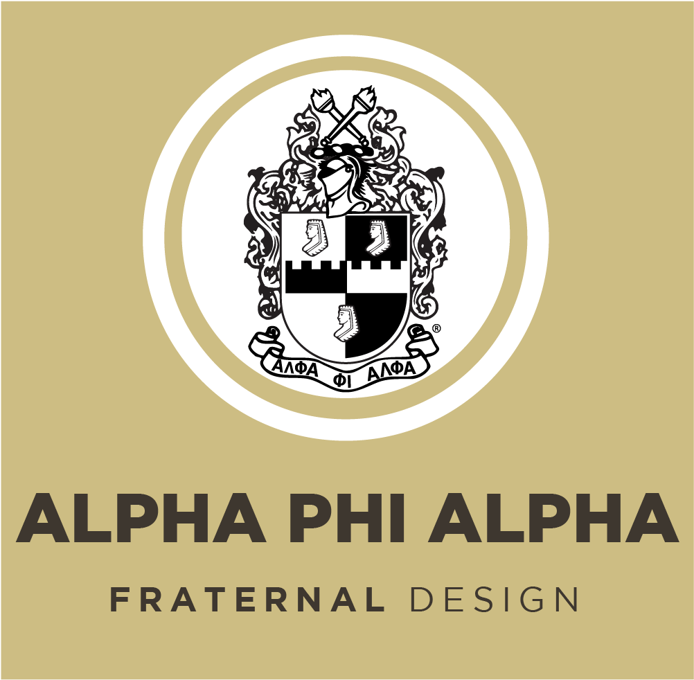 Brand Assets - Alpha Phi Alpha Crest Black And White Clipart (1035x1027), Png Download