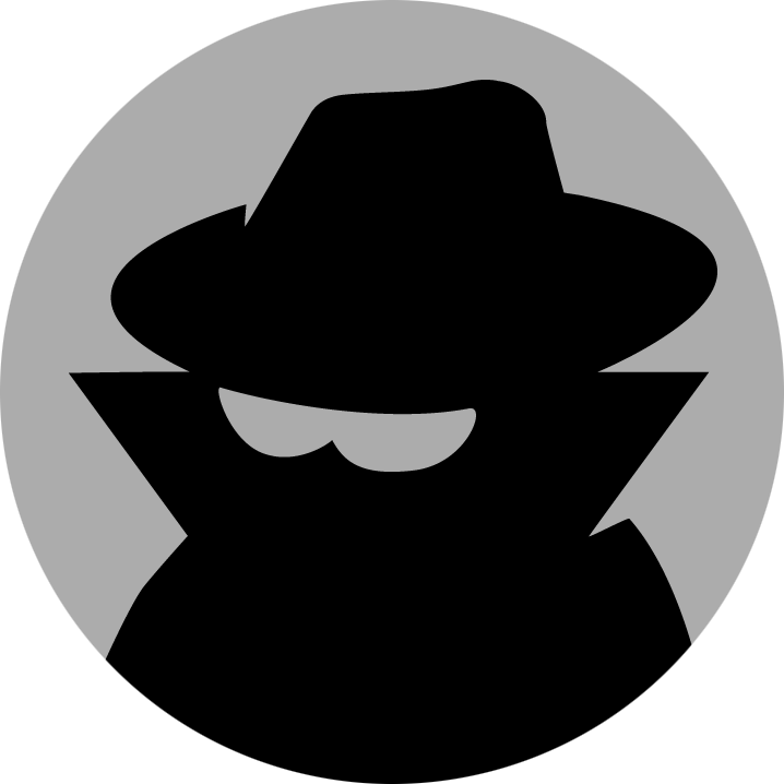 Incognito-icon - Fedora Clipart (718x718), Png Download