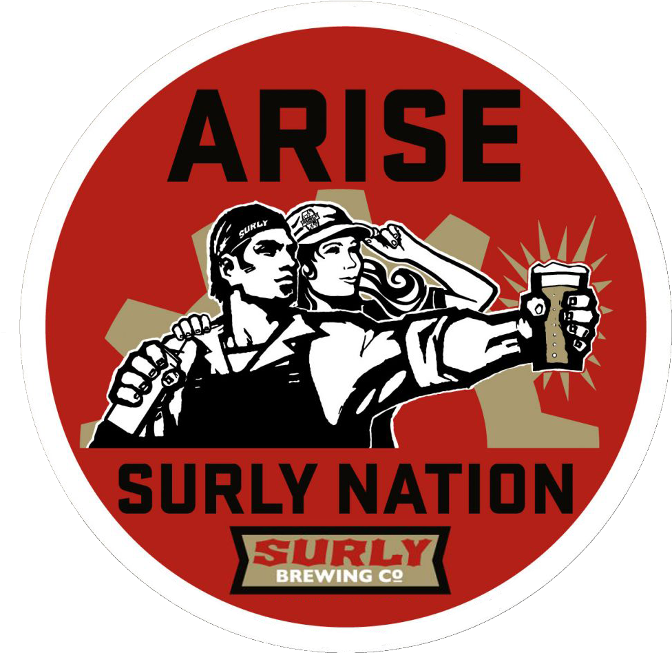 Zap Twin Cities' Tag Line, Bike Commuting Counts, Is - Arise Surly Nation Clipart (1018x1024), Png Download