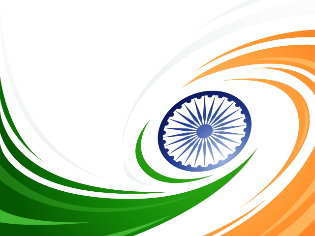 India Flag Clipart Png - Republic Day Flag Png Transparent Png (640x480), Png Download