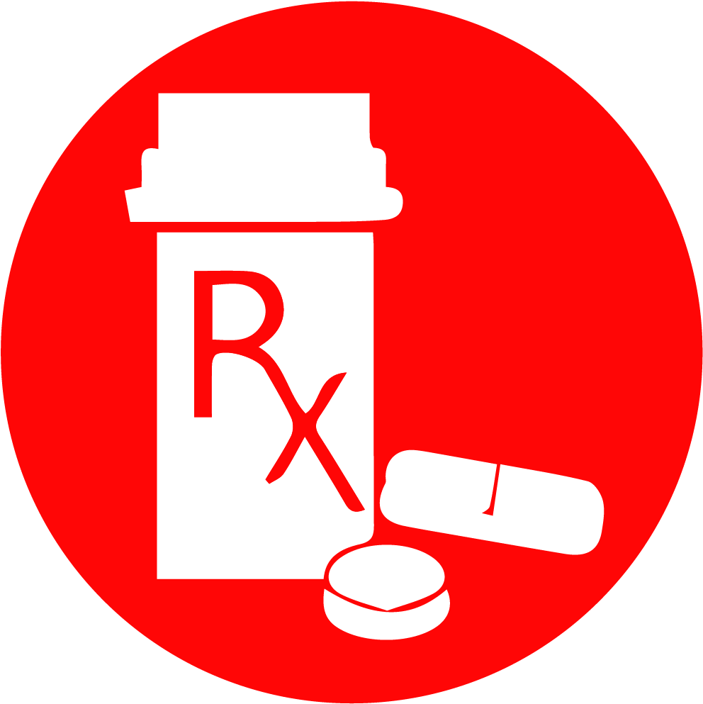 Medicine Clipart Otc Drugs - Medication Symbol - Png Download (1042x1042), Png Download
