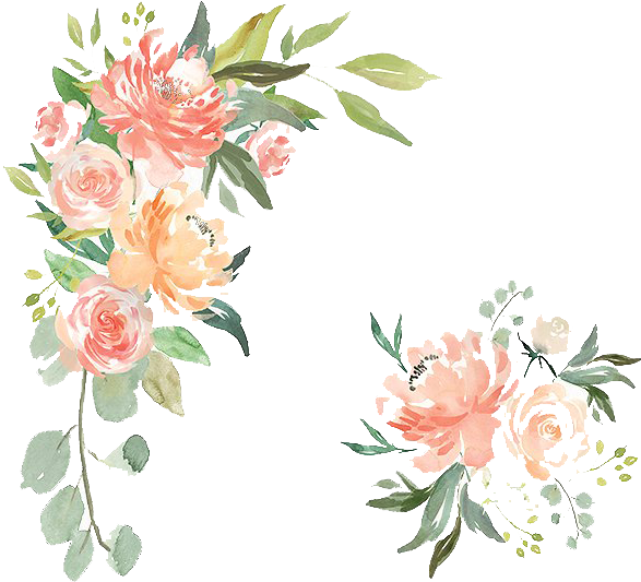 Free Watercolor Flowers - Watercolor Flowers Baby Clipart (618x590), Png Download