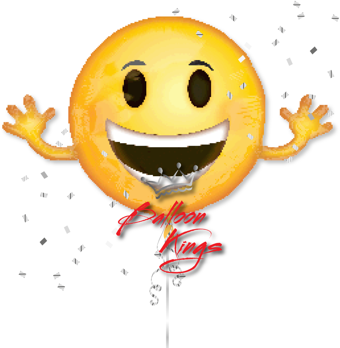 Emoji Smiley Large - Emoticon Happy Birthday Clipart (1280x1280), Png Download