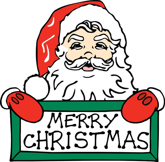 Merry Christmas Clip Art Dt6j9 - Clipart Christmas - Png Download (684x673), Png Download