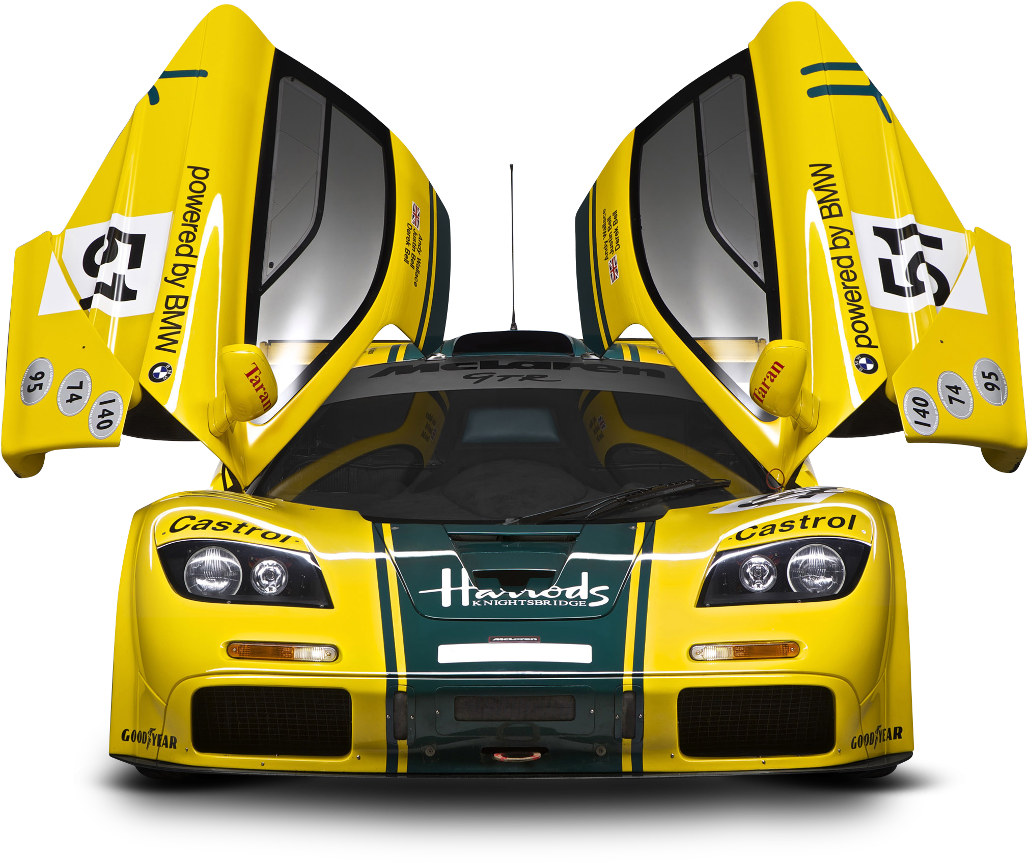 Mclaren F1 Gtr Front Clipart (2332x1800), Png Download