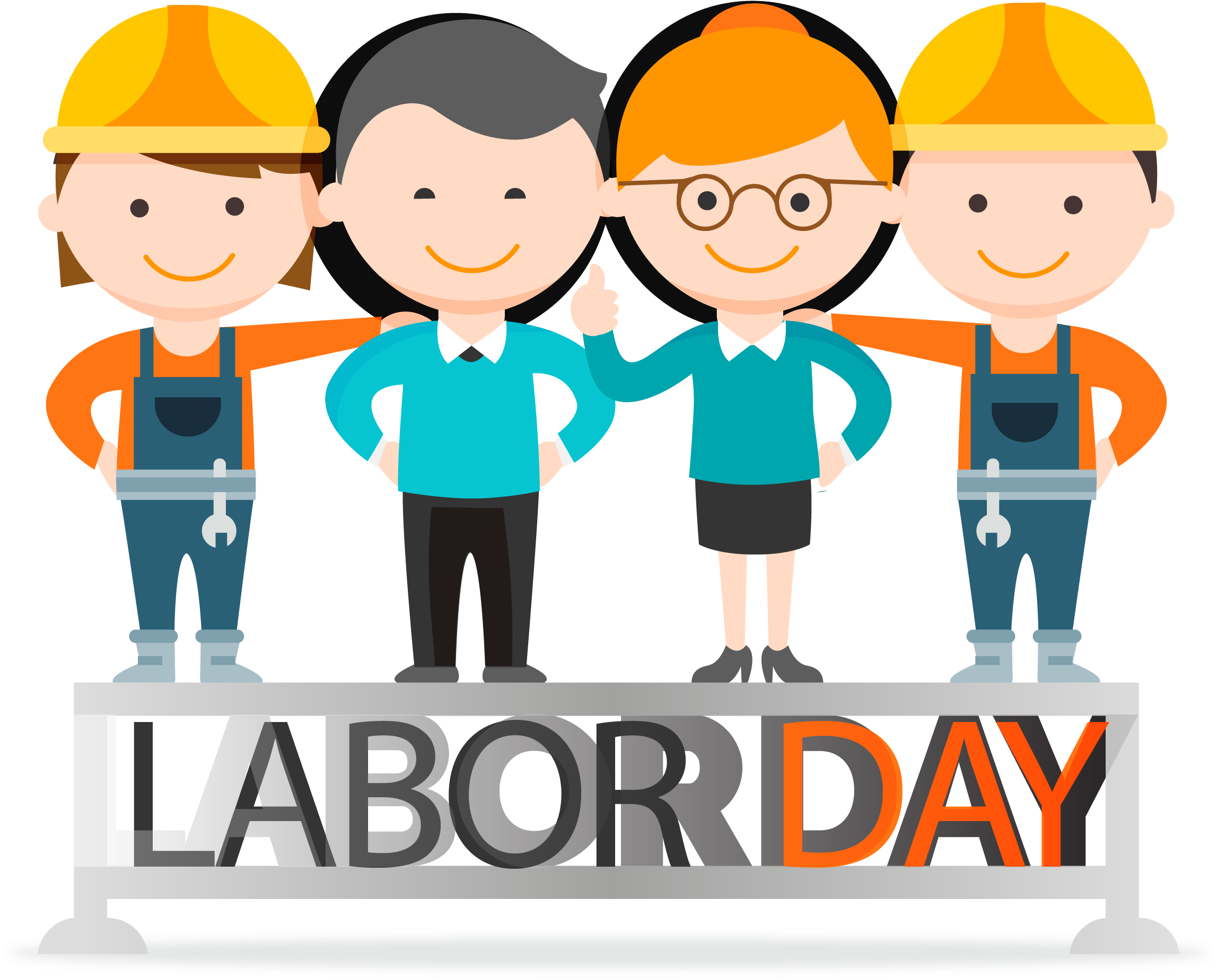 Labor-day - แรงงาน Png Clipart (2560x1976), Png Download