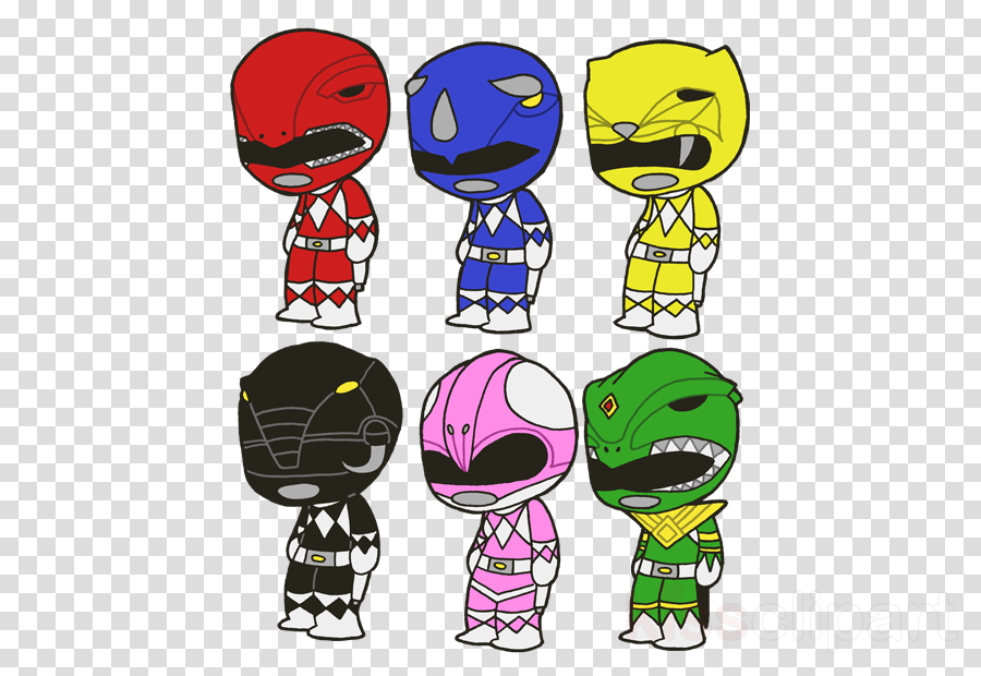 Download Power Ranger Black Cartoon Clipart Tommy Oliver - Power Ranger Mighty Morphin Drawing - Png Download (900x620), Png Download