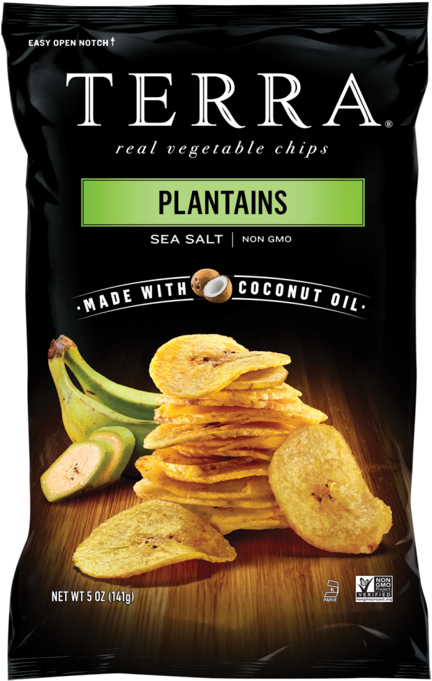 Terra Plantain Chips Sea Salt Clipart (648x1024), Png Download