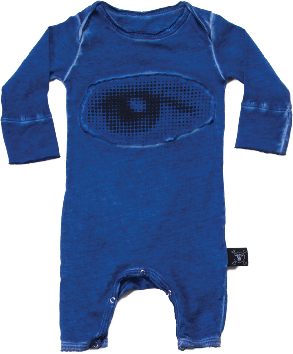 Nununu Eye Patch Playsuit - One-piece Garment Clipart (960x720), Png Download