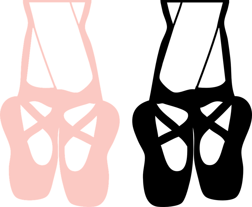 Dancing Feet Png - Dance Shoes Clip Art Transparent Png (874x720), Png Download