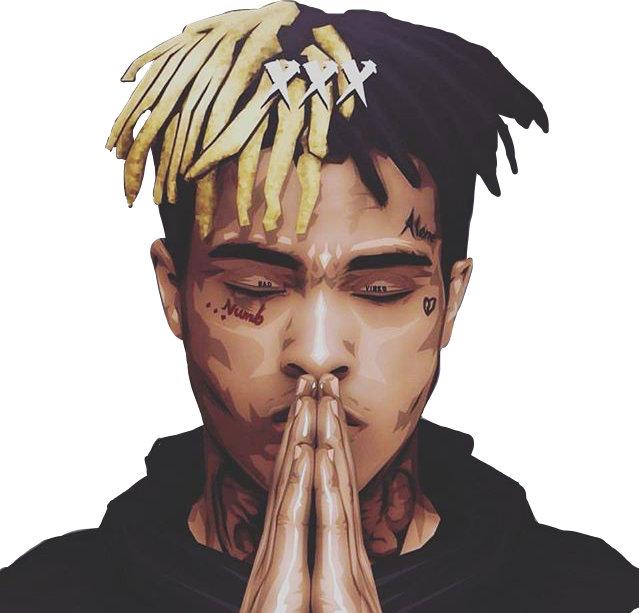 Discover The Coolest - Xxxtentacion Png Clipart (639x613), Png Download