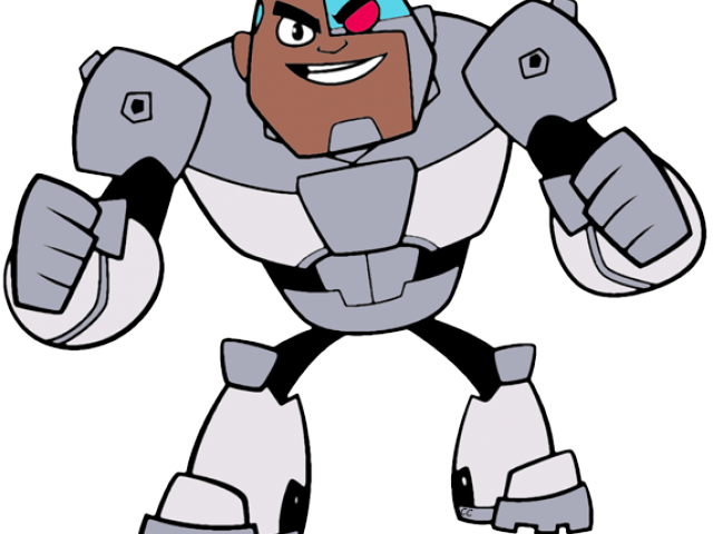 Cyborg Clipart Vault Boy - Teen Titans Go Cyborg Png Transparent Png (640x480), Png Download