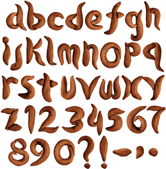 Shit Font - Clipart (595x641), Png Download