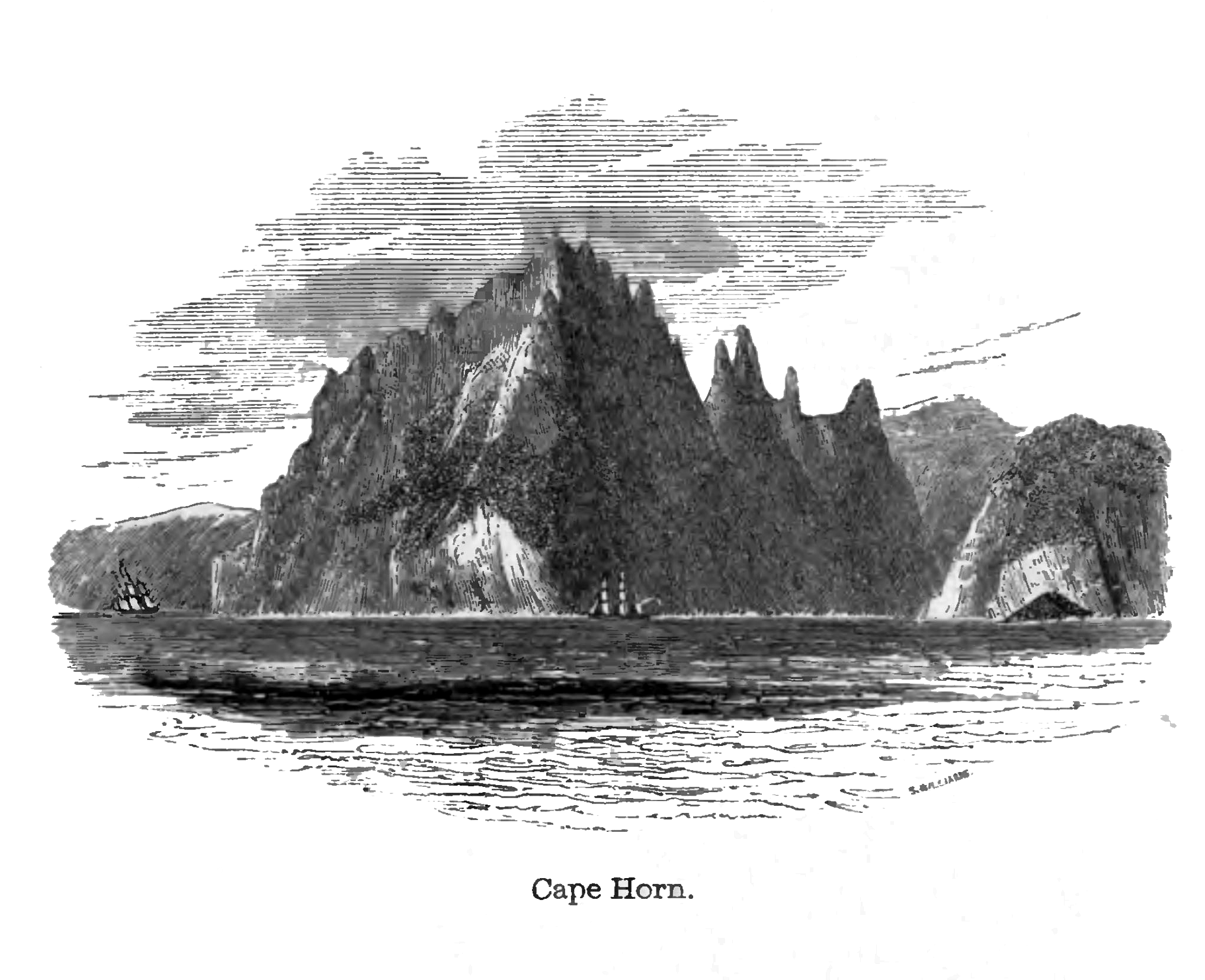 File - Capehorn - Islet Clipart (2049x1688), Png Download