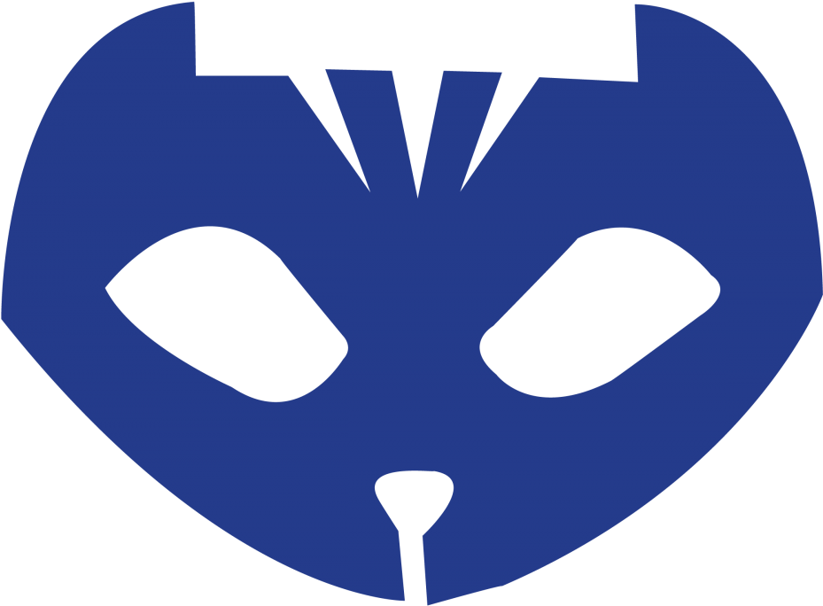Pj Masks Catboy Symbol - Pj Mask Catboy Logo Clipart (929x684), Png Download