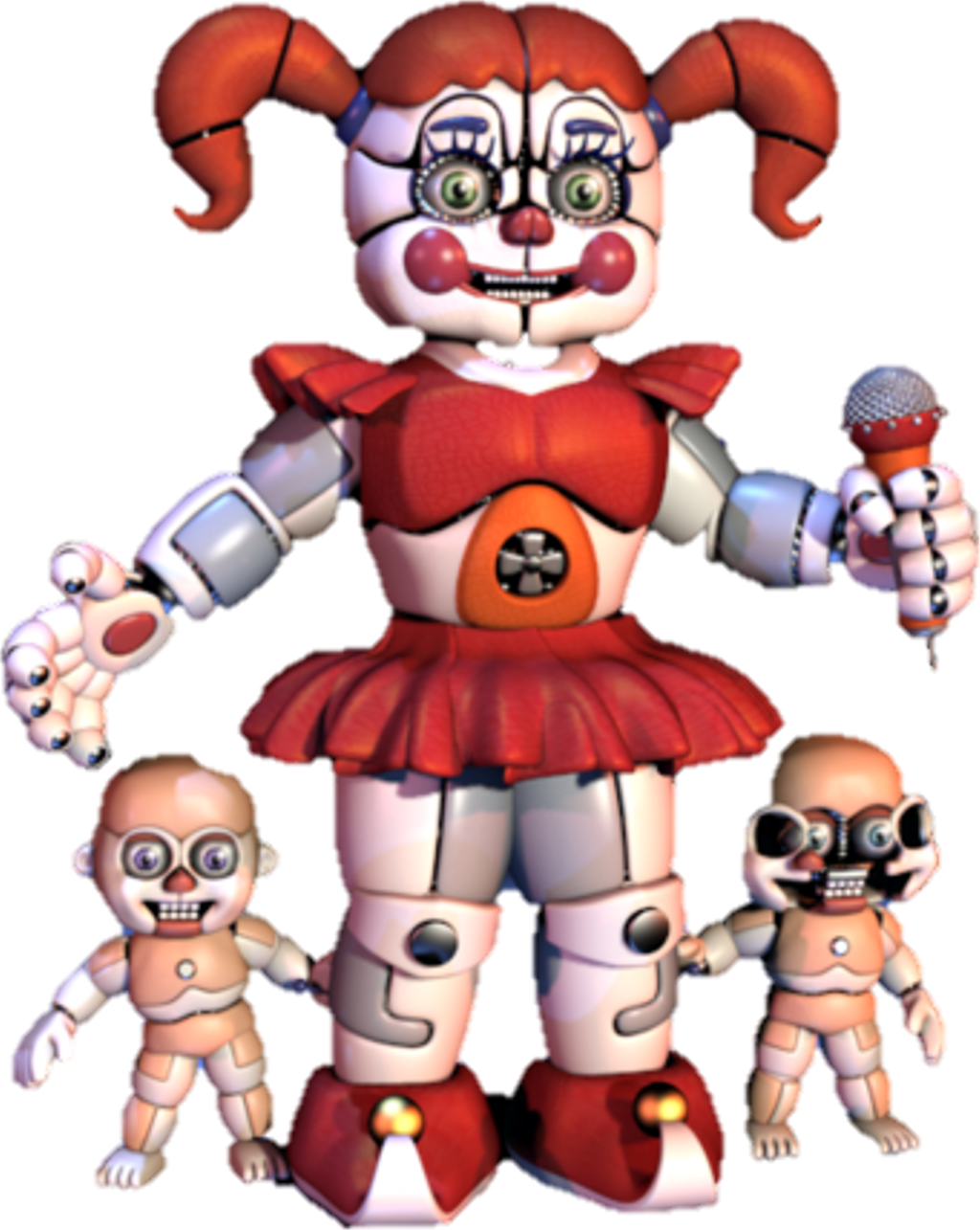 Report Abuse - Baby Five Nights At Freddy's Sister Location Clipart (1024x1285), Png Download
