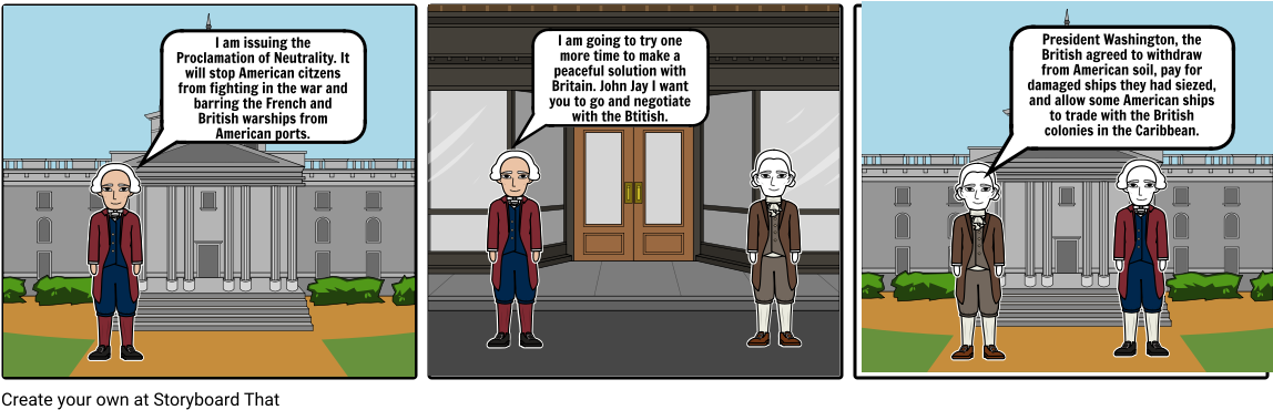 George Washington - Cartoon Clipart (1164x385), Png Download