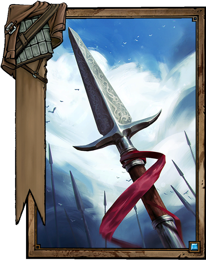 Mastercrafted Spear - Gwent Spear Clipart (775x1048), Png Download