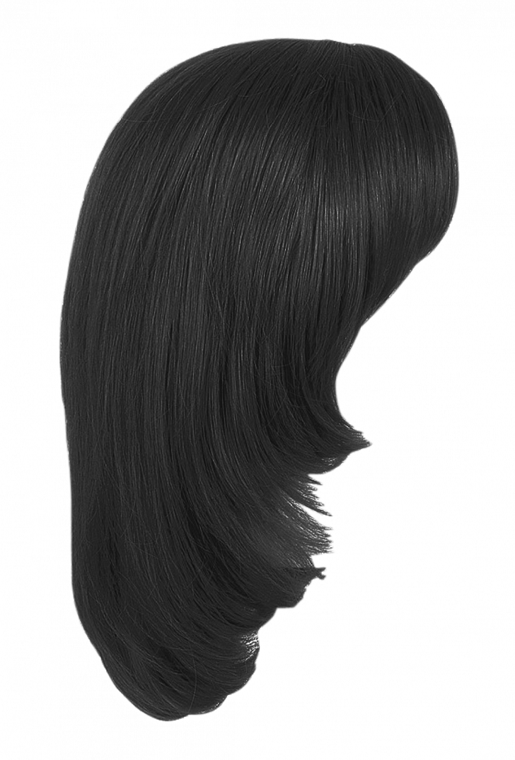 Hair Style Png - Girl Hair Png Hd Clipart (728x1075), Png Download