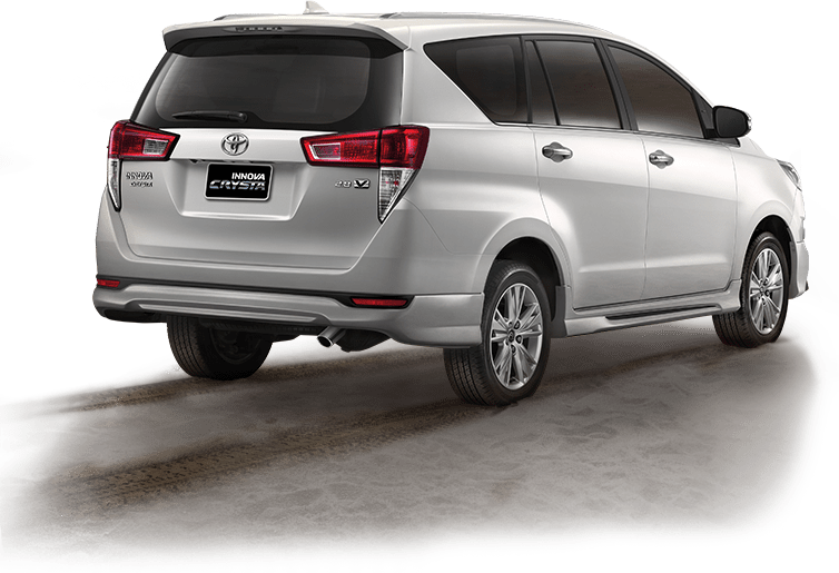 Ex Car - Innova Crysta White Colour Price Clipart (754x515), Png Download