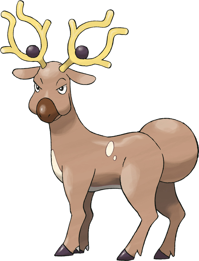 On The Origin Of Species - Stantler Pokemon Clipart (1080x1080), Png Download