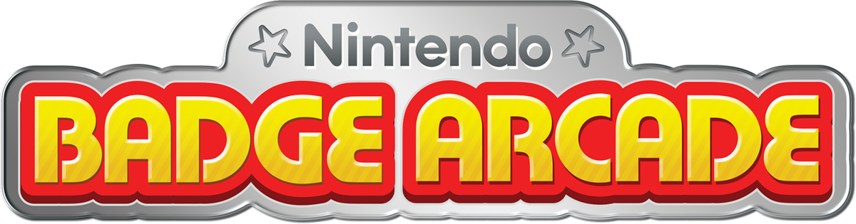 Nintendo Badge Arcade Logo Clipart (1200x315), Png Download
