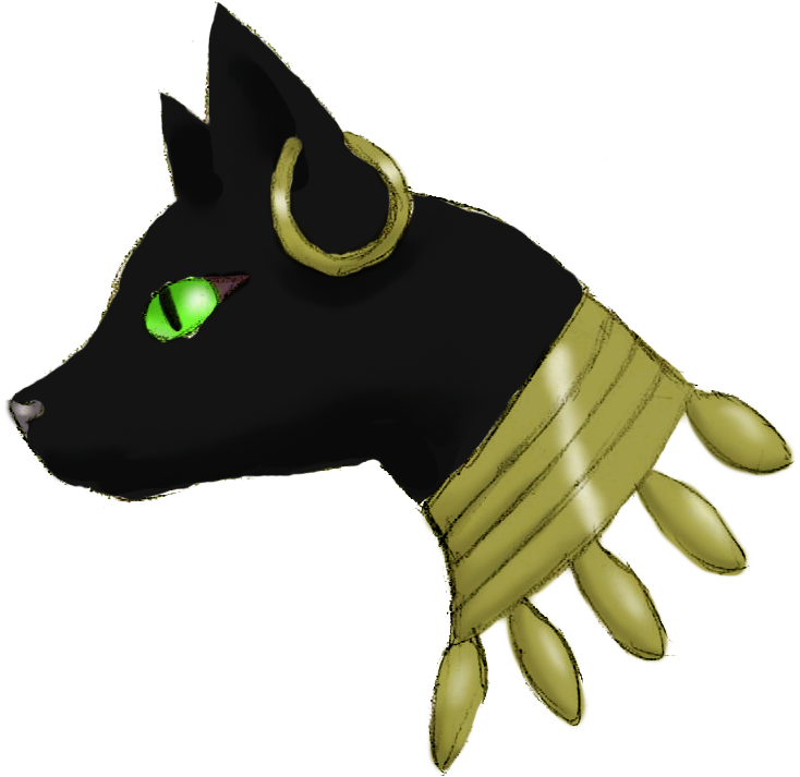 Egyptian Cat By Drunk Kitten-d4jh51i Clipart (734x713), Png Download