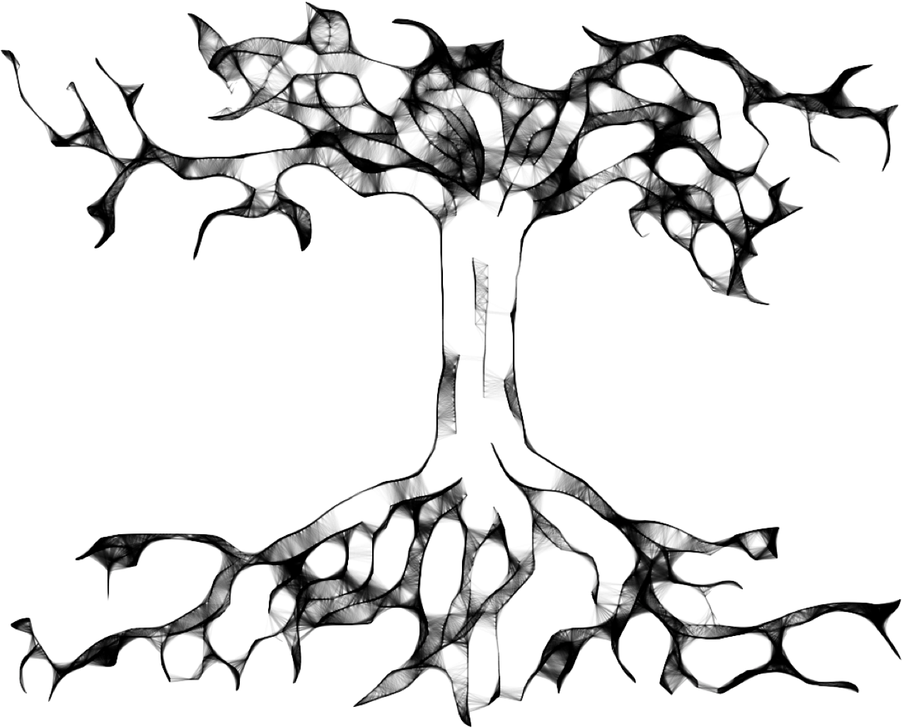 Tree Roots Tree Roots, First Nations, Mother Nature, - Tree Drawing Clipart (1969x1093), Png Download