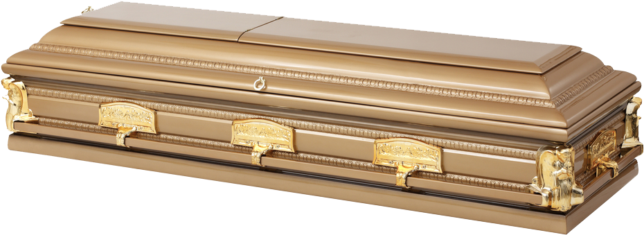 Modern Casket Coffin - Modern Coffin Clipart (1000x692), Png Download