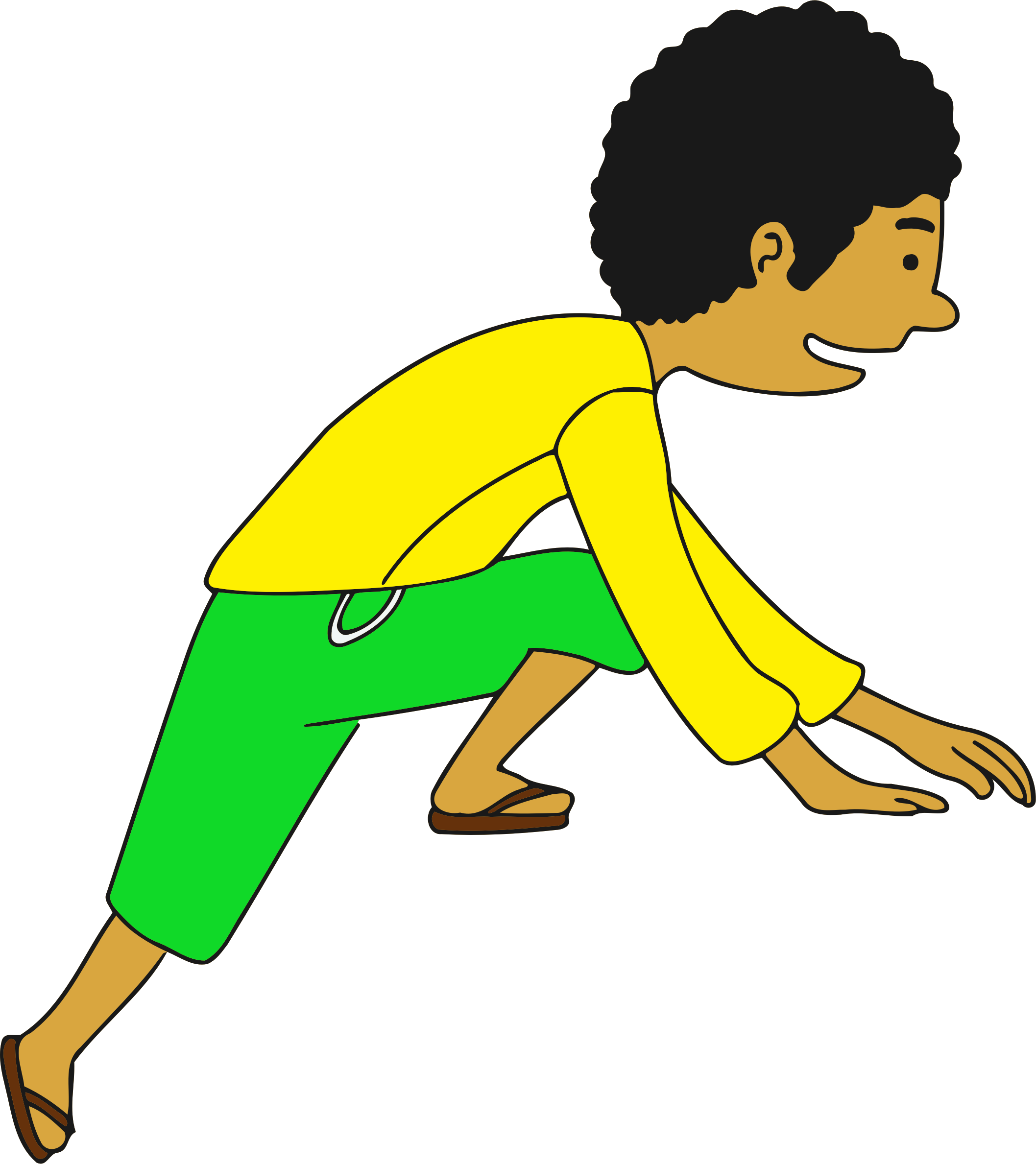 Legs Clipart Childs - Kinder Clipart Klettern - Png Download (2115x2377), Png Download