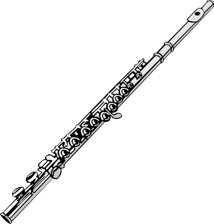Flute Musical Instruments Music Download - Flute Clip Art - Png Download (717x750), Png Download