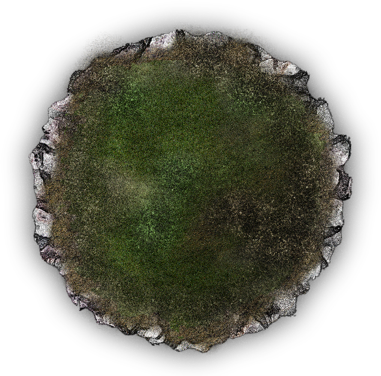05 44 Graveopen Dbl - Circle Clipart (800x757), Png Download
