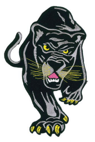 Panther Embroidered Patch Clipart (600x600), Png Download