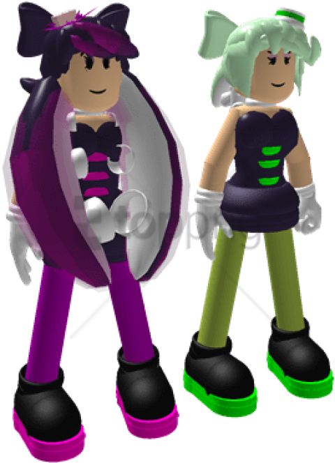 Free Png Download Callie And Marie Roblox Png Images - Cartoon Clipart (480x664), Png Download