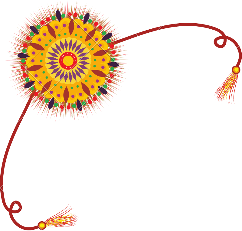 Rakhi Clipart Designer Raksha Bandhan Clip Art Png Download Large
