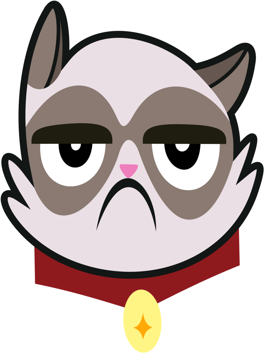 Cat Head Clipart - Mlp Cat Cutie Mark - Png Download (900x1195), Png Download