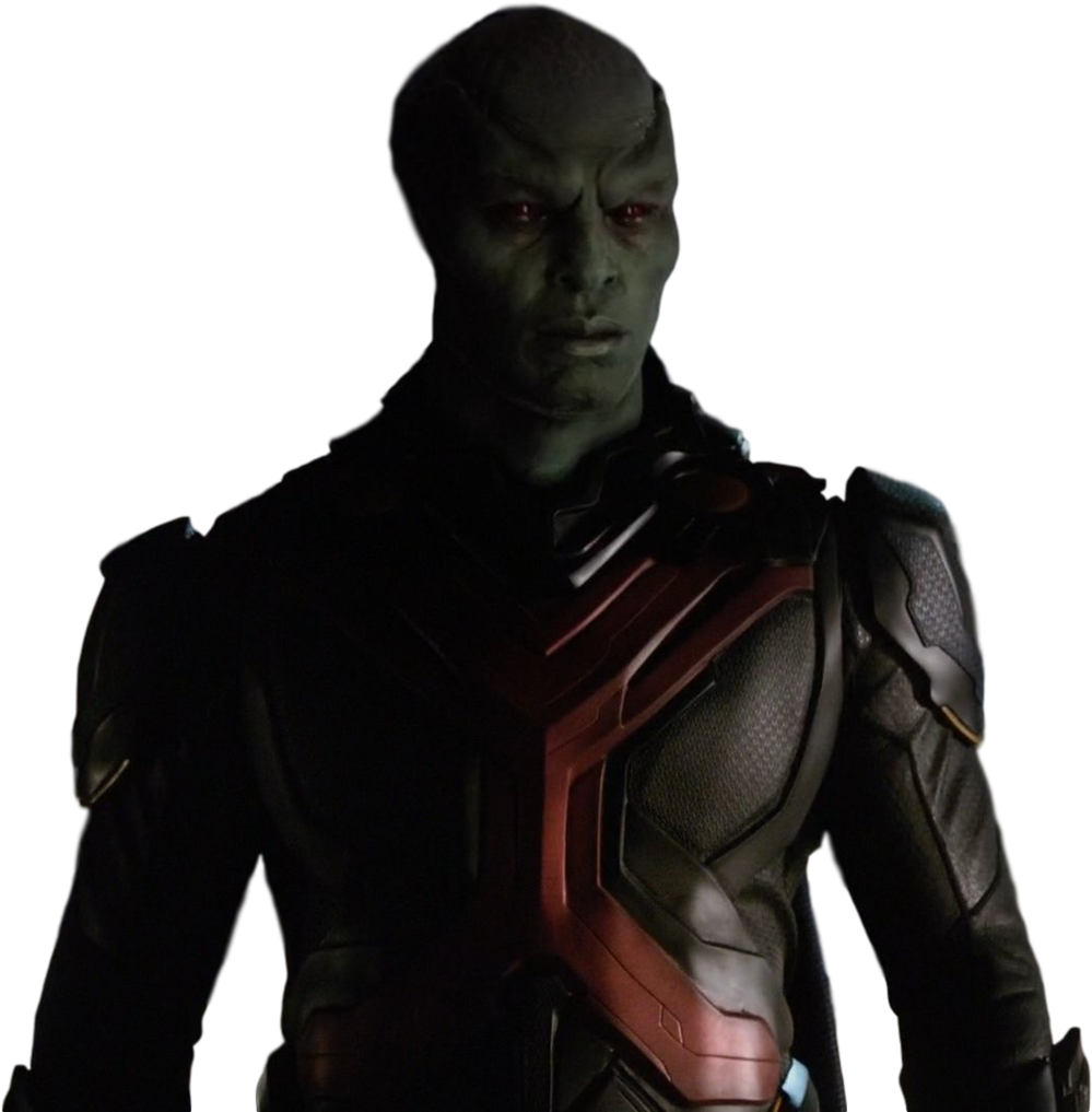 Png Marciano - Martian Manhunter No Background Clipart (1024x1021), Png Download