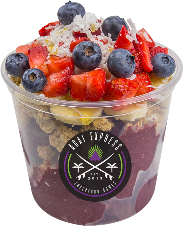 Acai Bowl Clipart Black And White Acai Bowl Png Clipart - Large Size Png Image - PikPng