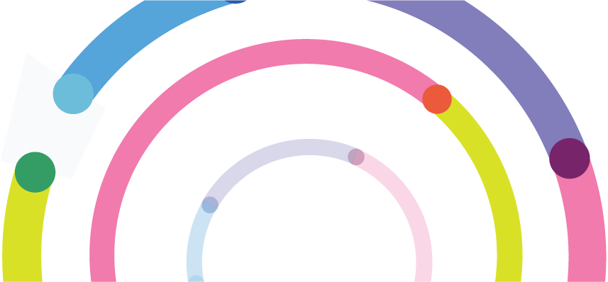 Half Circle Domestics - Circle Clipart (857x398), Png Download