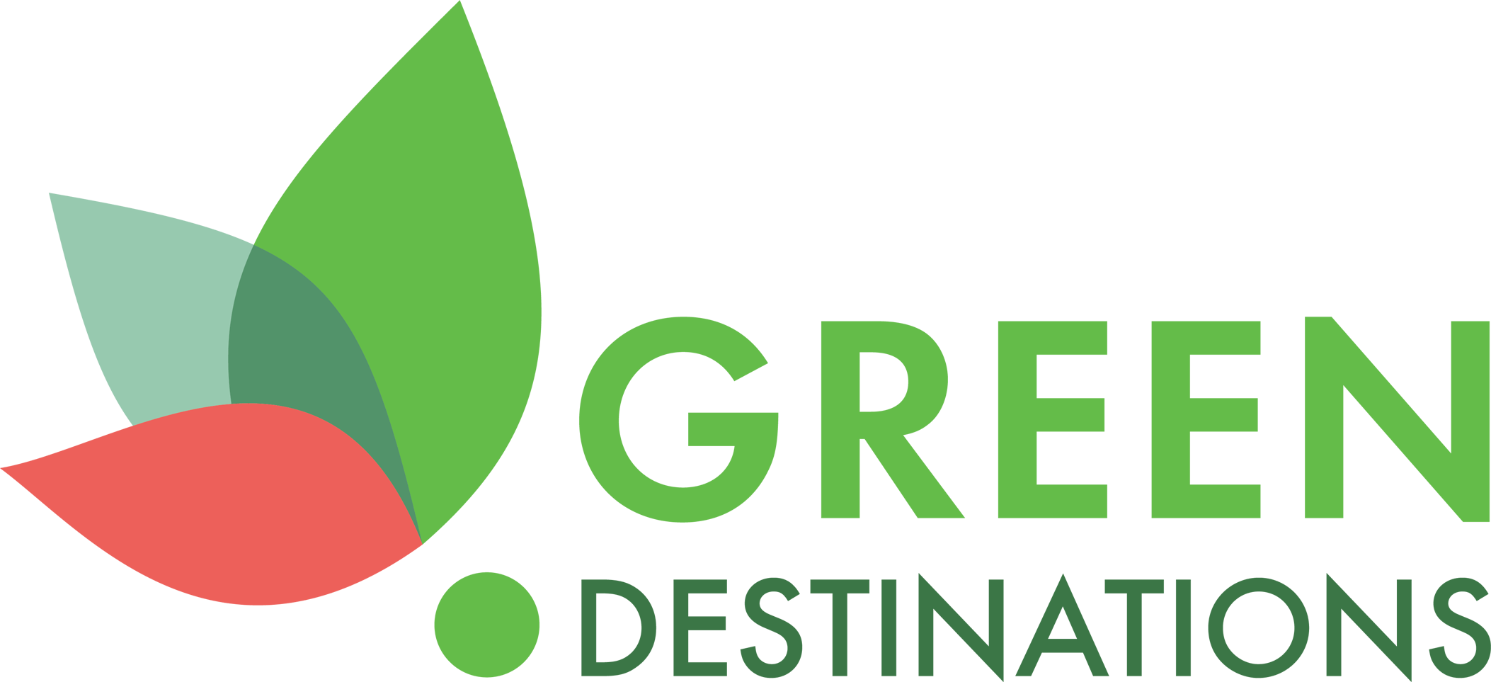 Green Destinations Standard Clipart (2106x963), Png Download