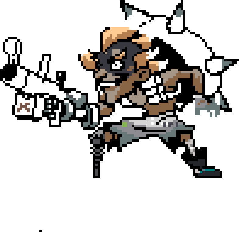 Overwatch Cute Pixel Transparent Clipart (1200x1200), Png Download