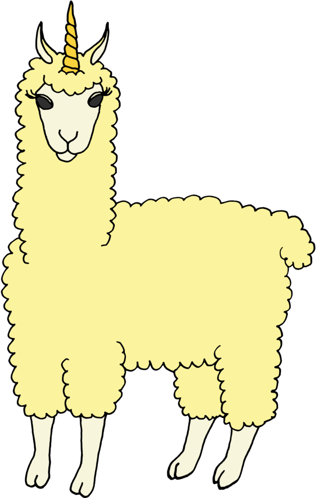 Overlays Tumblr Png Buscar - Llama Clipart (1000x1000), Png Download