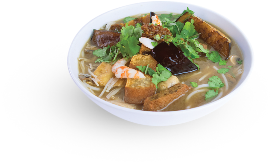 Fresh Mixed Herb Salad - Bún Bò Huế Clipart (900x534), Png Download